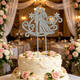 Crystal Rhinestone Cake Topper For Birthday Wedding Decoration