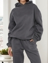 Two-Piece Hoodie And Sweatshirt Set