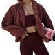 Women's Fleece Stand Collar Jacket Lightweight Warm Coat