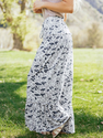 Multi-color Loose Camouflage Print Wide-Leg Pants For Women