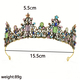 Vintage Rhinestone Bridal Tiara Crown
