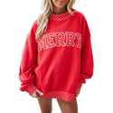 Letter Print Half Turtleneck Long Sleeve Pullover Sweatshirt