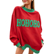 Letter Print Half Turtleneck Long Sleeve Pullover Sweatshirt