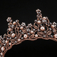Baroque Vintage Round Bridal Crown Full-Circle Tiara