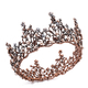 Baroque Vintage Round Bridal Crown Full-Circle Tiara
