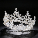 Baroque Vintage Round Bridal Crown Full-Circle Tiara