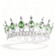 Baroque Teardrop Rhinestone Bridal Tiara Crown