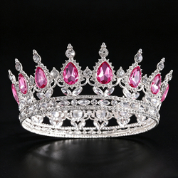 Thick Silver + Deep Pink