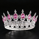 Baroque Teardrop Rhinestone Bridal Tiara Crown