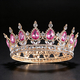 Baroque Teardrop Rhinestone Bridal Tiara Crown
