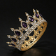 Baroque Teardrop Rhinestone Bridal Tiara Crown