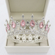 Baroque Teardrop Rhinestone Bridal Tiara Crown