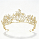 Baroque Birthday Crown Hair Accessory Tiara Headpiece