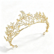 Baroque Birthday Crown Hair Accessory Tiara Headpiece