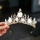 Blue Mermaid Shell Rhinestone Tiara For Kids