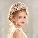 Butterfly crown handmade headpiece Girls' Crystal Tiara Crown Headpiece