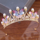 Butterfly crown handmade headpiece Girls' Crystal Tiara Crown Headpiece