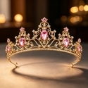 Rhinestone Bridal Crown Tiara Hair Accessory