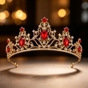 Rhinestone Bridal Crown Tiara Hair Accessory