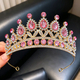 Crystal Tiara Crown Headpiece For Girls