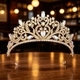 Barock-Brautkrone-Königin-Haarschmuck