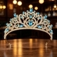 Barock-Brautkrone-Königin-Haarschmuck