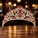 Barock-Brautkrone-Königin-Haarschmuck
