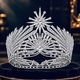 Baroque Pearl Crown Headpiece For Pageant Runway Performance