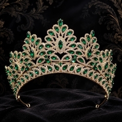 Gold Green - White Diamond