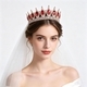 Baroque Full-Round Crown Bridal Tiara With Rhinestones