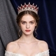 Baroque Full-Round Crown Bridal Tiara With Rhinestones
