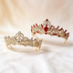 Baroque Rhinestone Princess Tiara For Bridal Wedding
