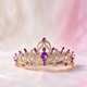 Baroque Rhinestone Princess Tiara For Bridal Wedding
