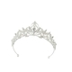 Baroque Rhinestone Princess Tiara For Bridal Wedding