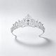 Baroque Rhinestone Princess Tiara For Bridal Wedding