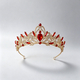 Baroque Rhinestone Princess Tiara For Bridal Wedding