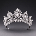 Baroque Rhinestone Bridal Crown Wedding Hair Accessory Tiara