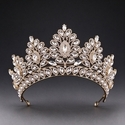 Baroque Rhinestone Bridal Crown Wedding Hair Accessory Tiara