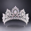 Baroque Rhinestone Bridal Crown Wedding Hair Accessory Tiara