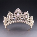 Baroque Rhinestone Bridal Crown Wedding Hair Accessory Tiara