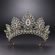 Baroque Rhinestone Bridal Crown Wedding Hair Accessory Tiara