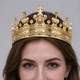 Herren-Königin-Tiara-Braut-Kopfschmuck-Krone