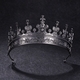 Herren-Königin-Tiara-Braut-Kopfschmuck-Krone