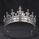 Herren-Königin-Tiara-Braut-Kopfschmuck-Krone