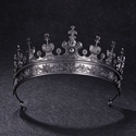 Herren-Königin-Tiara-Braut-Kopfschmuck-Krone