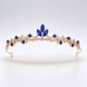 Korean-Style Rhinestone Bridal Crown Tiara