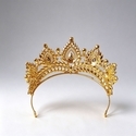 Rhinestone Crown Hair Accessory For Wedding And Birthday