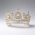 Rhinestone Crown Hair Accessory For Wedding And Birthday