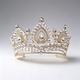 Rhinestone Crown Hair Accessory For Wedding And Birthday