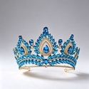 Rhinestone Crown Hair Accessory For Wedding And Birthday